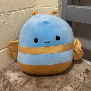 Kids SQUISHMALLOWS Adopt Me! QUEEN BEE 14" Sparkly Gold Wings Jumbo Plush 2023